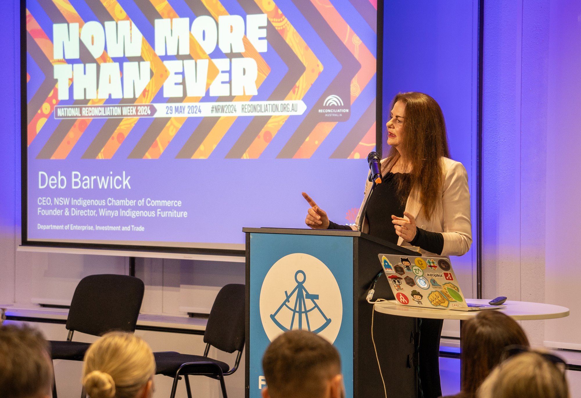 Deb speaking - DEIT - Reconciliation Week 2024 19