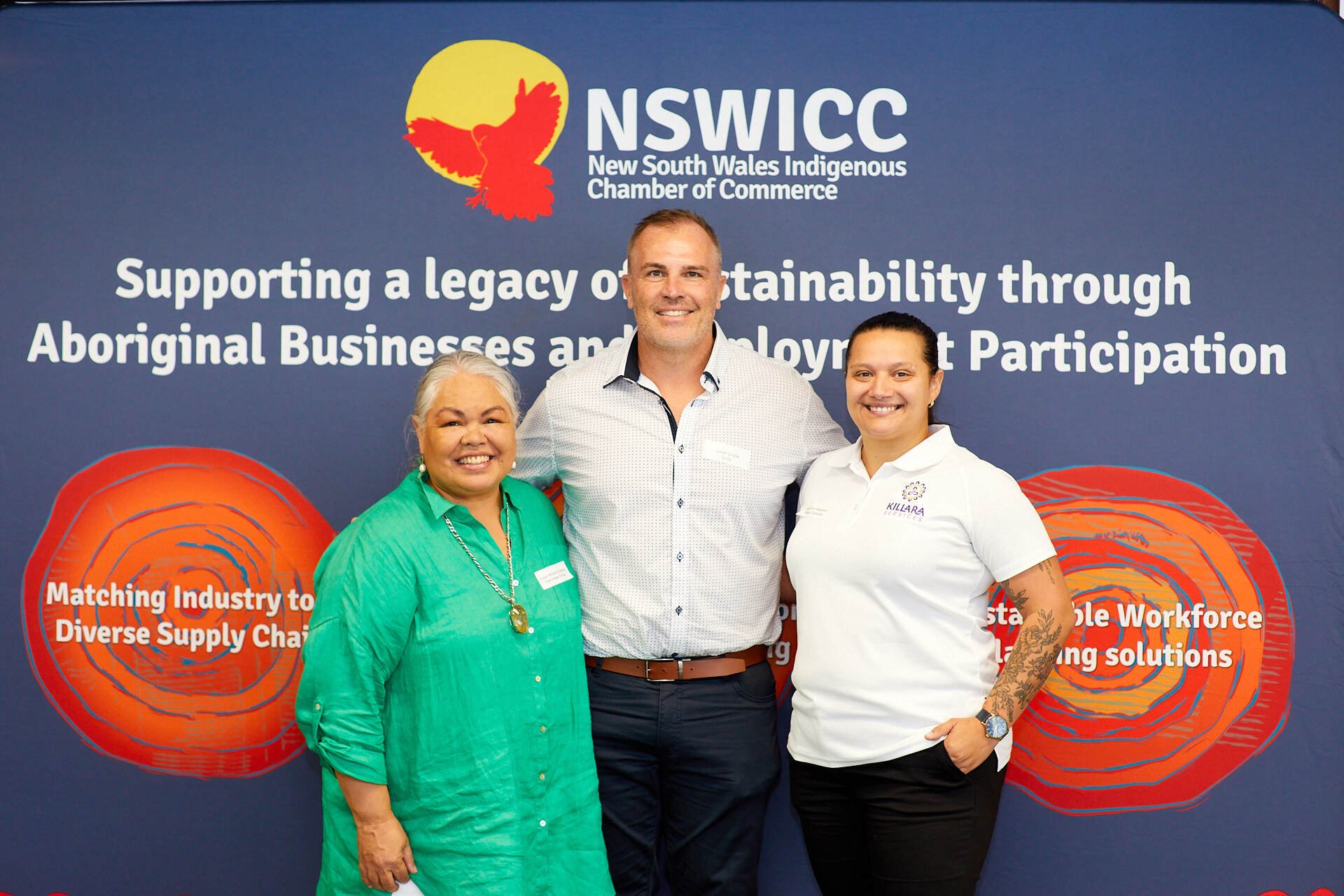 Susan, Justin, Jasmine - NSWICC Networking event